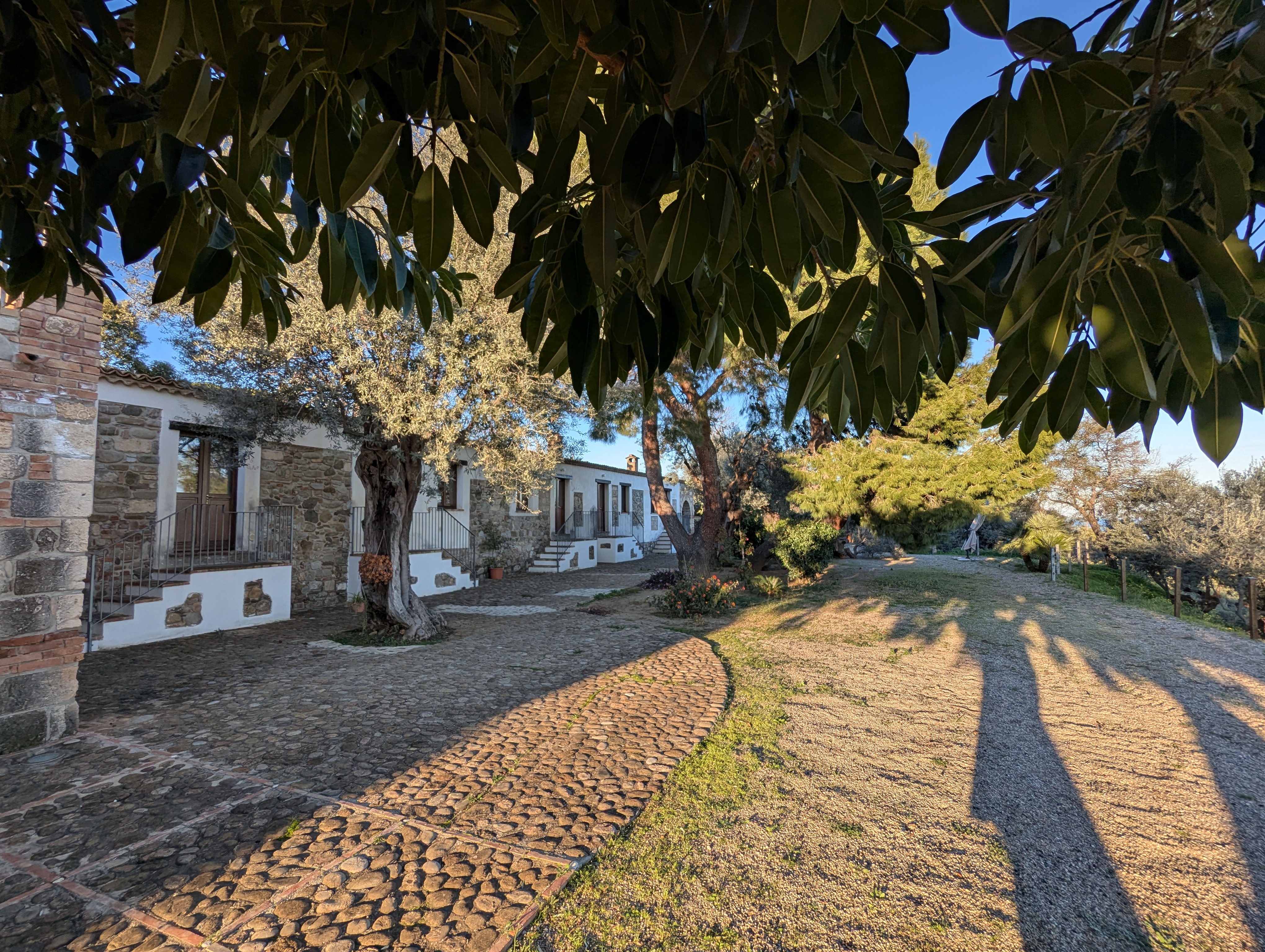 Vista dell'agriturismo