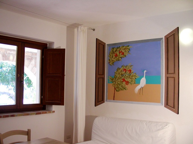 Vista della suite 7